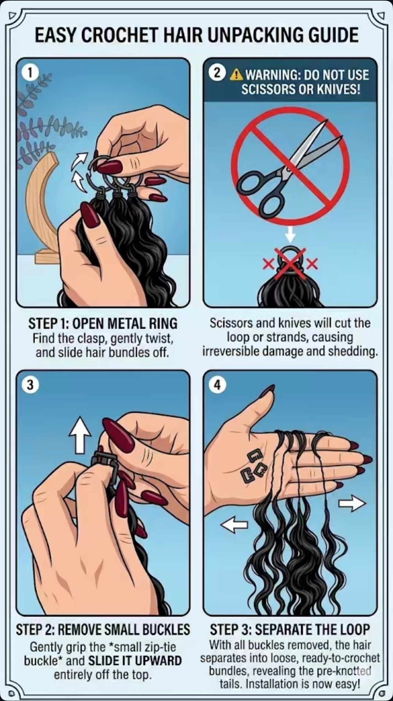 Virgin Spring Curly |Human Crochet Hair
